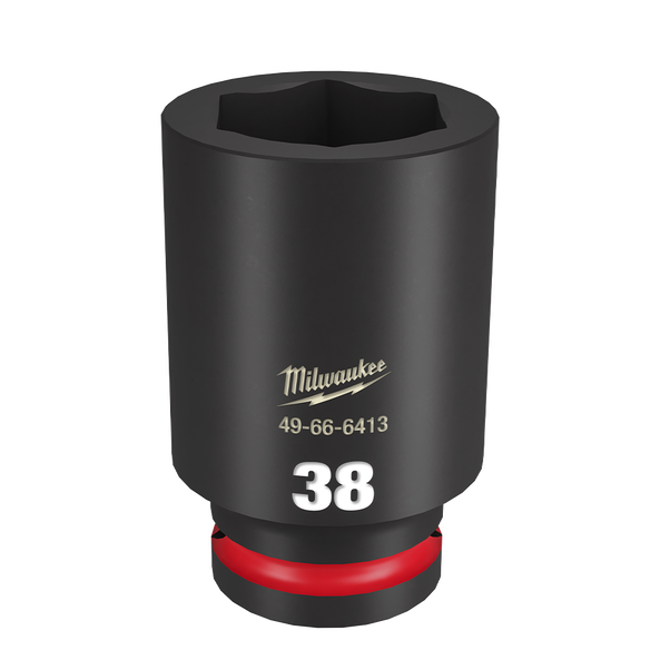 SHOCKWAVE™ 3/4" Drive 38mm Deep 6 Point Impact Socket, , hi-res