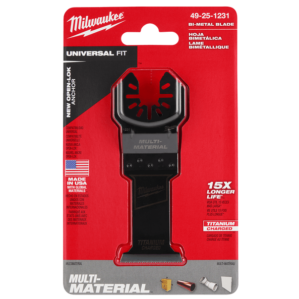 35mm (1 3/8") OPEN-LOK™ Titanium Enhanced Bi-Metal Multi-Material Blade, , hi-res