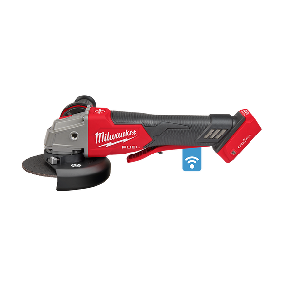 M18 FUEL™ ONE-KEY™ 125mm (5") Braking Angle Grinder with Deadman Paddle Switch (Tool Only), , hi-res