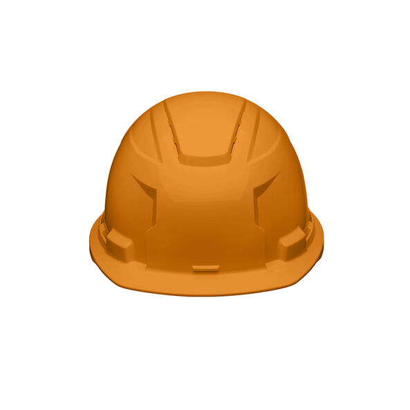 BOLT 100 Orange Vented Hard Hat, Orange, hi-res