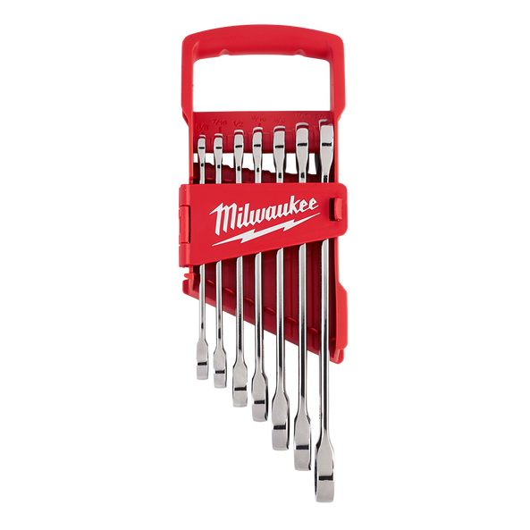 7pc Ratcheting Combination Wrench Set – SAE