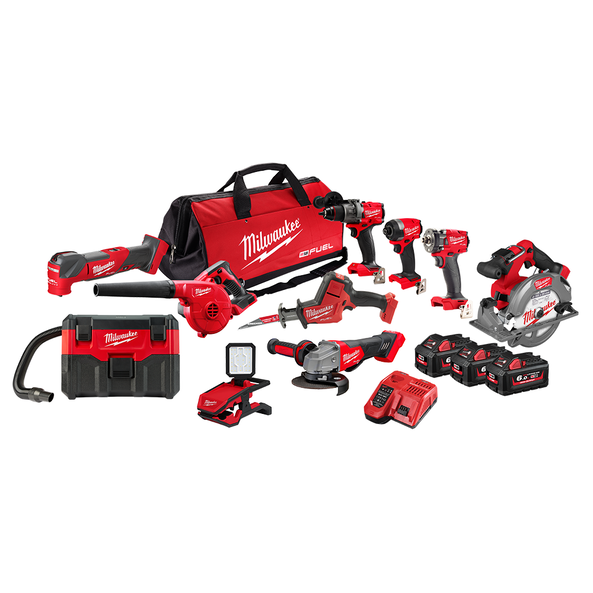M18 FUEL™ 10 Piece Power Pack 10C4, , hi-res