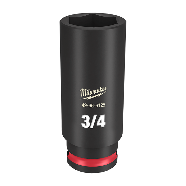 SHOCKWAVE™ 3/8" Drive 3/4" Deep 6 Point Impact Socket, , hi-res
