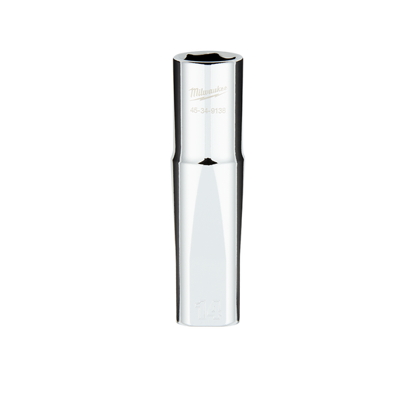 1/2" Drive 14mm Metric 6-Point Deep Socket, , hi-res
