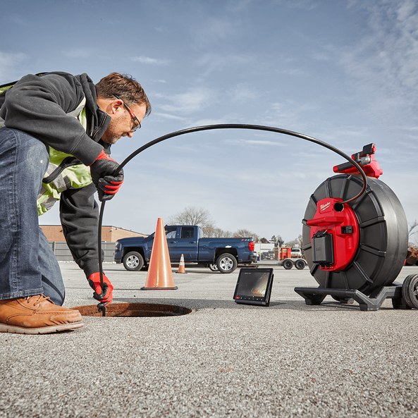 M18™ 100m (325') Stiff Pipeline inspection Reel (Tool Only), , hi-res