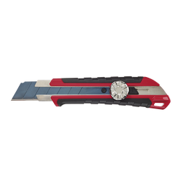 25mm Snap Off Knife with Metal Lock and Precision Cut Blade
