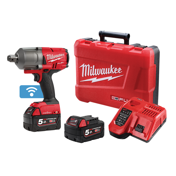 Impact wrench deals kit milwaukee