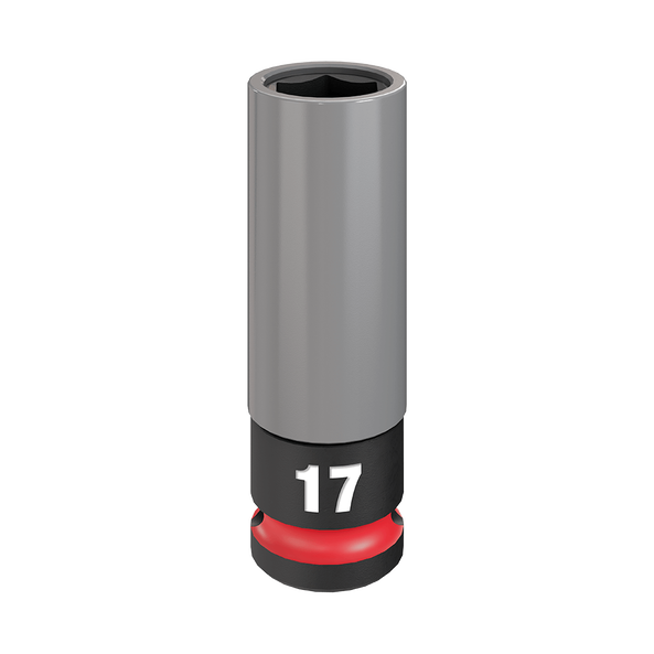 SHOCKWAVE Impact Duty™ 1/2" Drive 17mm Lug Nut Wheel Socket, , hi-res