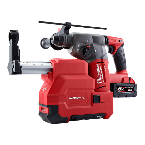 Milwaukee hammer drill dust store extractor