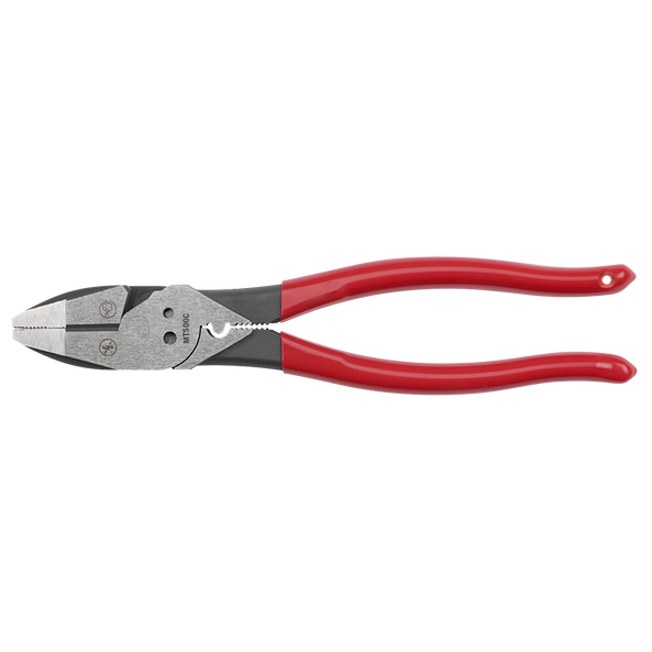 USA Made Dipped Grip 228mm (9") Lineman's Pliers ​with Crimper, , hi-res