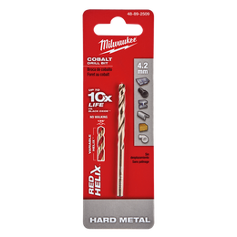 Red Helix™ Cobalt Drill Bit 4.2mm
