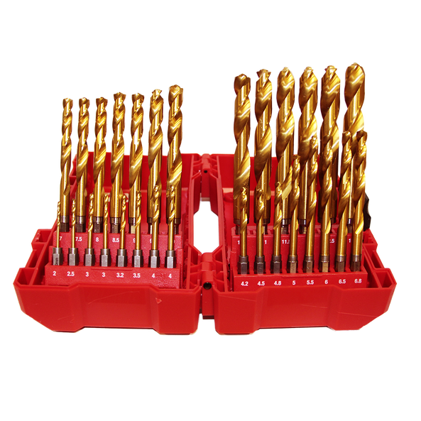 SHOCKWAVE™ Red Hex™ Titanium 29 Pce Kit
