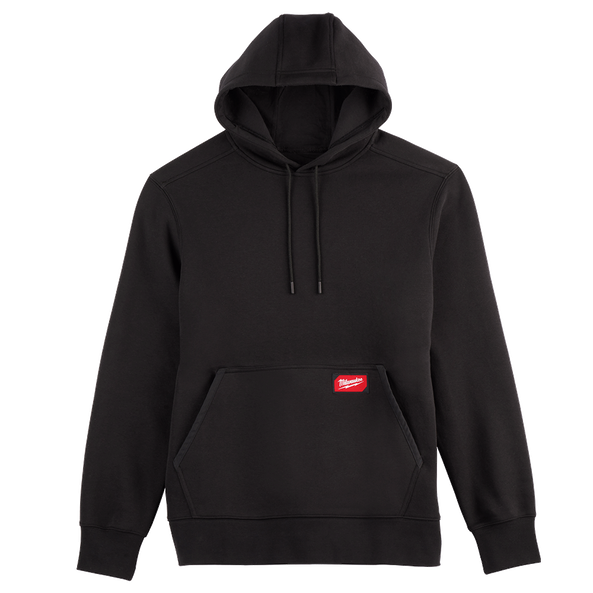 FREEFLEX Midweight Pullover Hoodie Black - S, Black, hi-res