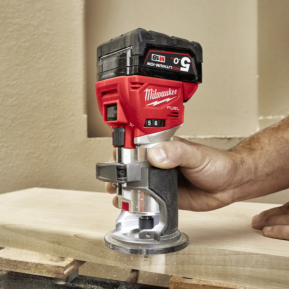 Milwaukee M18 FUEL™ Laminate Trimmer M18FTR0 Milwaukee Tool NZ