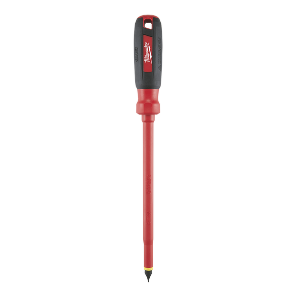 3/8" Slotted 1000V Insulated Screwdriver (8")