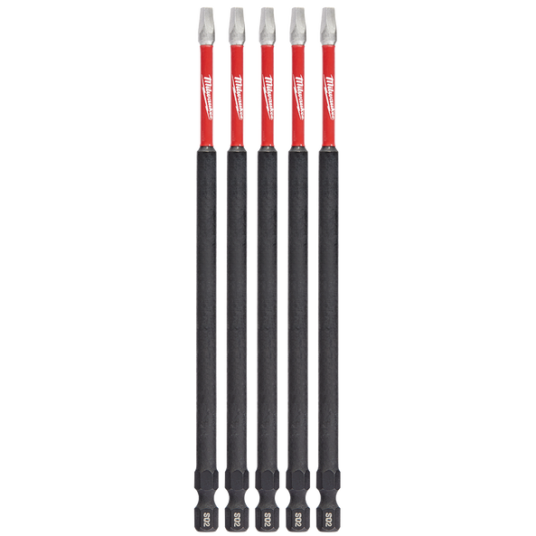 SHOCKWAVE™ Power Bit Square Recess #2 150mm (6“) 5PK, , hi-res