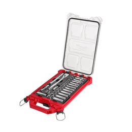 3/8" Drive 32 Piece Metric Ratchet and Socket Set with PACKOUT™