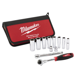 3/8" Drive Socket Set - 12pc Metric
