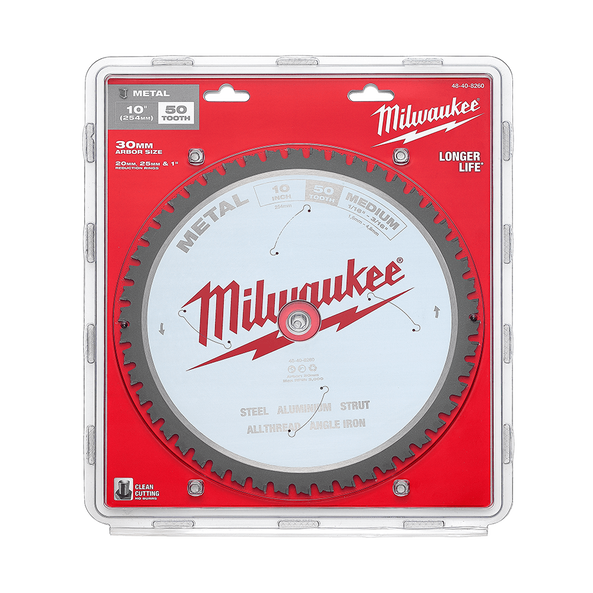 254mm (10") 50T Metal Circular Saw Blade, , hi-res
