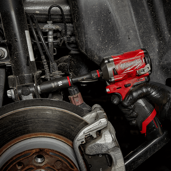 SHOCKWAVE™ 3/8" Drive 16mm Deep 6 Point Impact Socket, , hi-res
