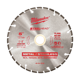 125mm (5") STEELHEAD™ Metal Diamond Cut-Off Blade