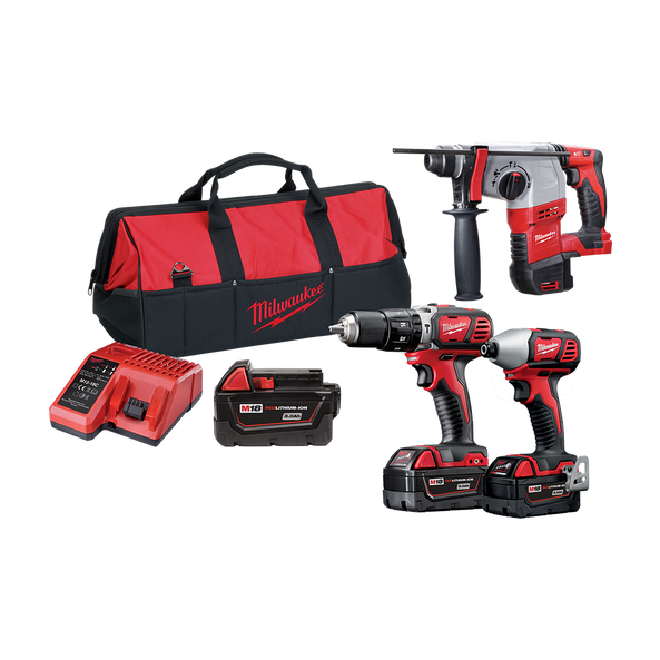 M18™ Brushed 3 Piece Power Pack 3A