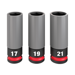 SHOCKWAVE Impact Duty™ 1/2" Drive 3PC Lug Nut Wheel Socket Set