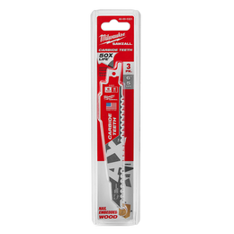 SAWZALL&trade; The AX&trade; with Carbide Teeth 150mm 6" 5TPI Blade 3 Pack