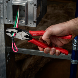228mm (9") High Leverage Lineman's Pliers with Crimper