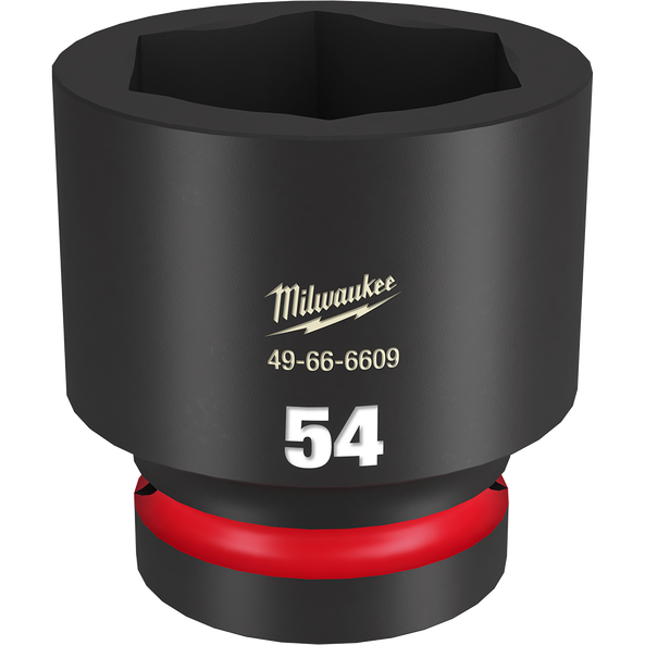 SHOCKWAVE™ 1" Drive 54mm Standard 6 Point Impact Socket, , hi-res