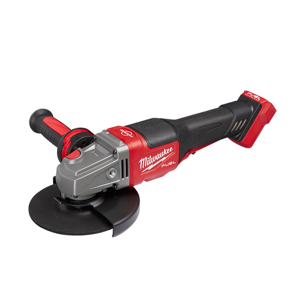 M18 FUEL™ 125mm (5") RAPID STOP™ Angle Grinder with Dead Man Paddle Switch