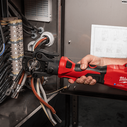 M18&trade; FORCE LOGIC&trade; 60kN Latched Inline Utility Crimper (Tool Only)