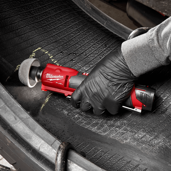 Milwaukee battery on sale powered buffer