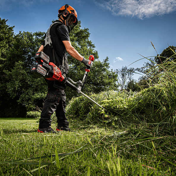 M18 FUEL™ Dual Battery Brushcutter/Line Trimmer with Double Shoulder Harness (Tool Only), , hi-res