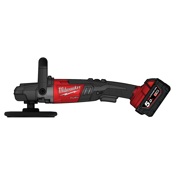 Milwaukee M18 FUEL 180mm Variable Speed Polisher Kit M18FAP180