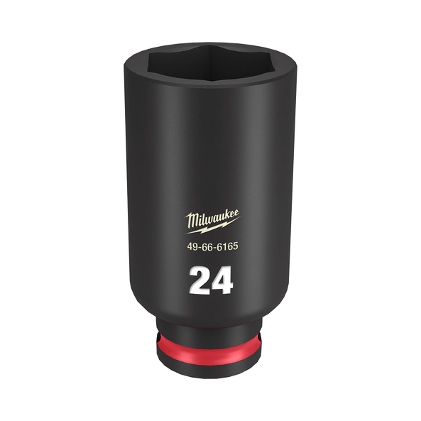 SHOCKWAVE™ 3/8" Drive 24mm Deep 6 Point Impact Socket, , hi-res