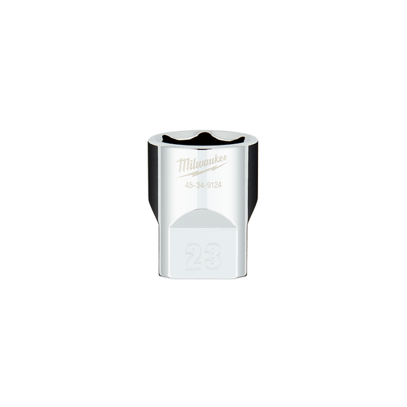 1/2" Drive 23mm Metric 6-Point Socket, , hi-res