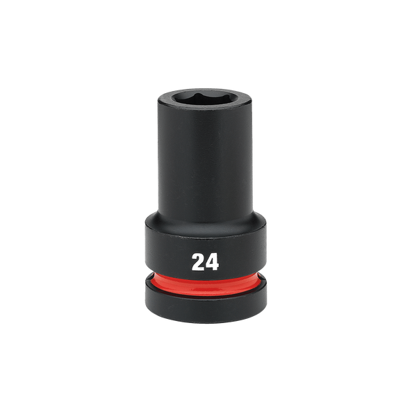 SHOCKWAVE™ 1" Drive 24mm Deep 6 Point Impact Socket, , hi-res