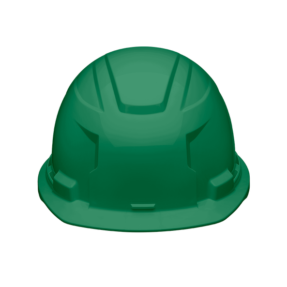 BOLT 100 Green Unvented Hard Hat, Green, hi-res