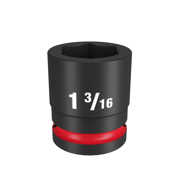 SHOCKWAVE™ 3/4" Drive 1-3/16" Standard 6 Point Impact Socket, , hi-res