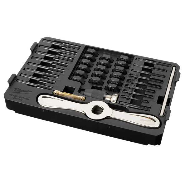 Metric Tap and Die 38PC PACKOUT™ Set - High Carbon Steel, , hi-res