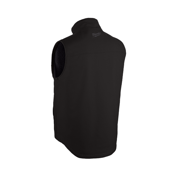 GRIDIRON Sherpa Lined Vest Black - S, Black, hi-res