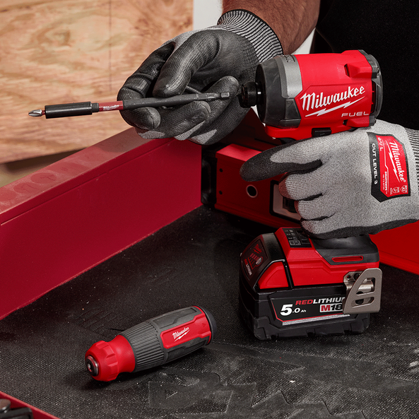14-in-1 Multi-Bit Screwdriver with SHOCKWAVE™ Bits, , hi-res