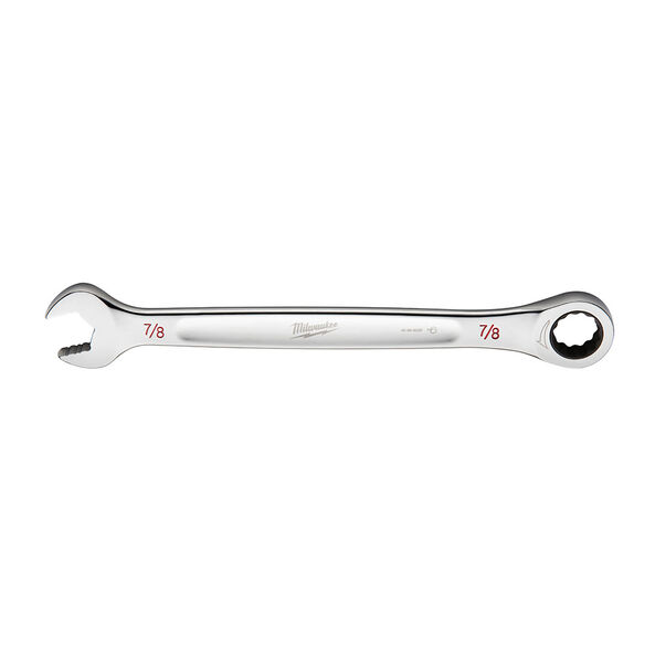 7/8" SAE Ratcheting Combination Wrench, , hi-res