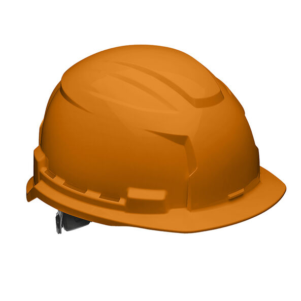 BOLT 100 Orange Unvented Hard Hat, Orange, hi-res