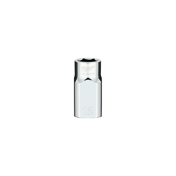 1/2" Drive 12mm Metric 6-Point Socket, , hi-res