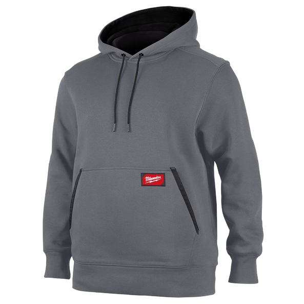 FREEFLEX Midweight Pullover Hoodie Grey - S, Grey, hi-res