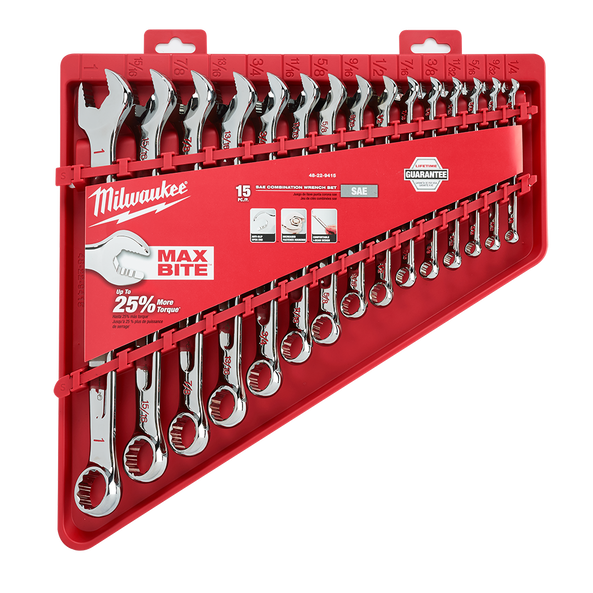 15pc Combination Wrench Set - Imperial