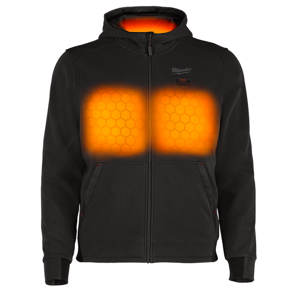 M12&trade; Heated Hoodie Black - S, Black, hi-res