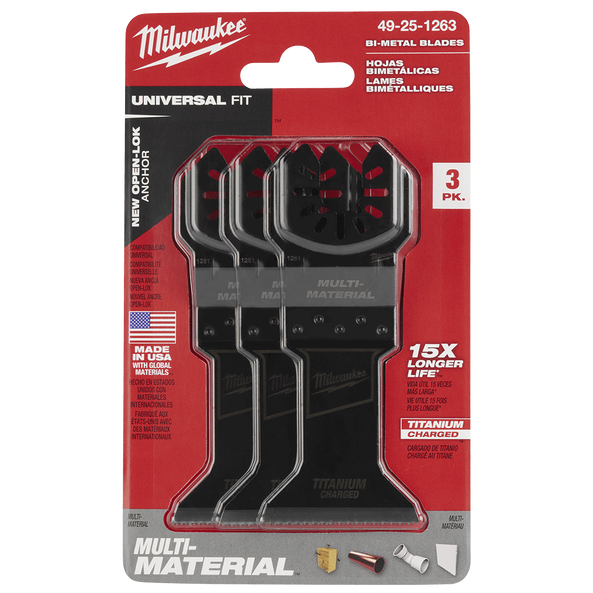 45mm (1 3/4") OPEN-LOK™ Titanium Enhanced Bi-Metal Metal Blade 3Pk, , hi-res